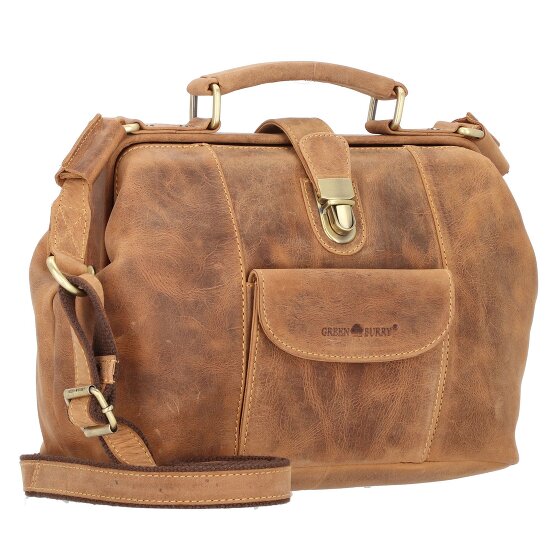 Greenburry Bolso vintage de cuero 31 cm