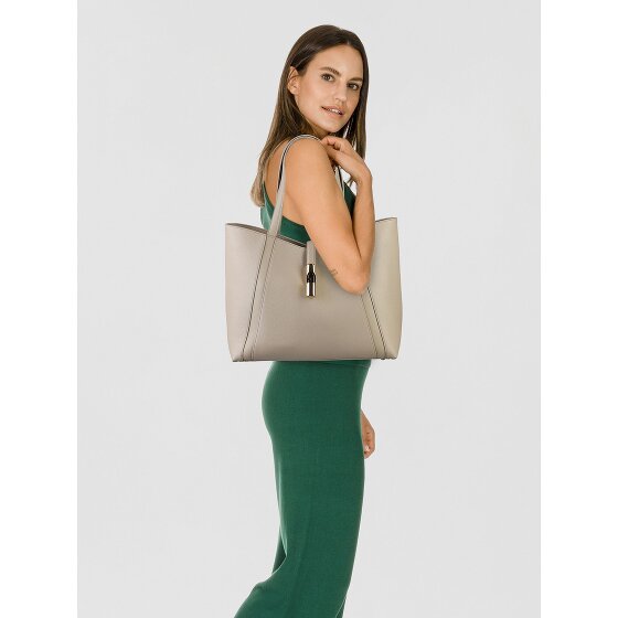 Furla Goccia Bolsa de compras L Piel natural 37 cm