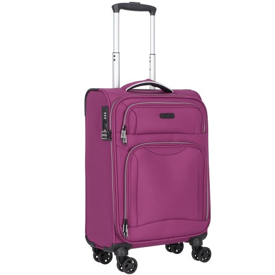 d&n Travel Line 9204 4 ruedas Carro de la cabina 55 cm
