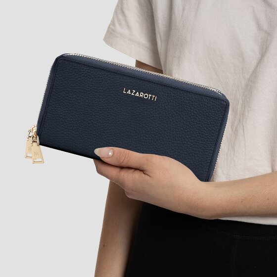 Lazarotti Bologna Leather Cartera Protección RFID Piel 20 cm