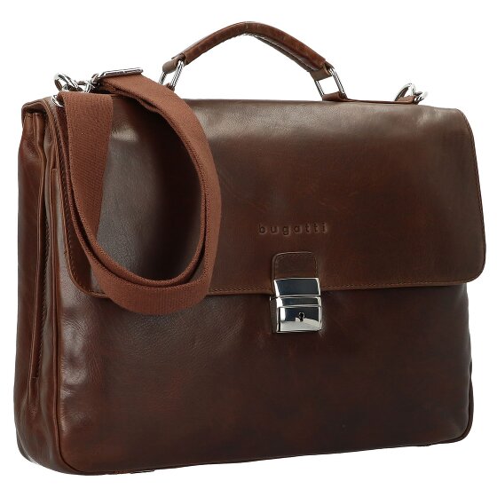 bugatti Romano Maletín Piel 40 cm Compartimento para portátil