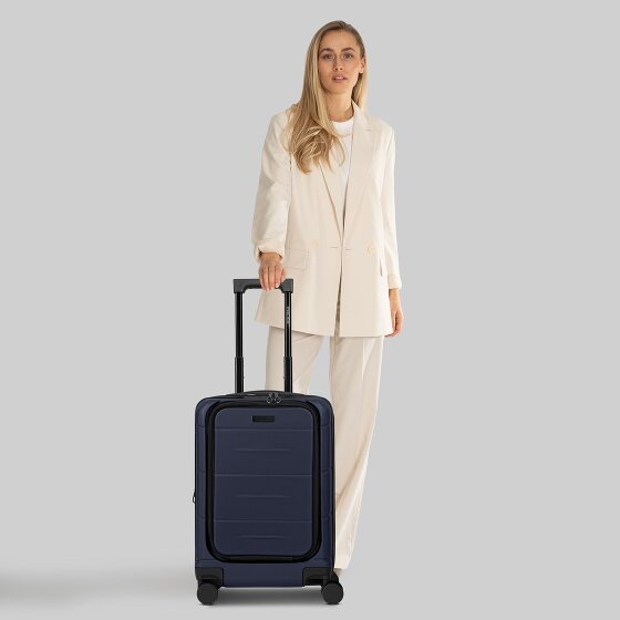 Police London 4 ruedas Carro de la cabina 55 cm Compartimento para el portátil con pliegue de expansión