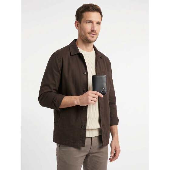 oxmox Leather Cartera Bloqueo RFID Piel natural 13 cm