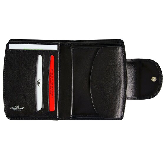 Golden Head Billetera Colorado de cuero RFID 10 cm