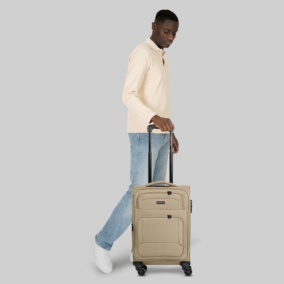 Smartbox Edition 04 4 ruedas Carro de la cabina 55 cm con pliegue de expansión