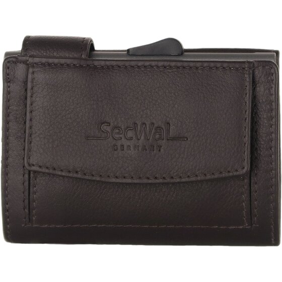 SecWal SecWal 2 Funda para tarjetas de crédito Cartera de piel RFID 9 cm