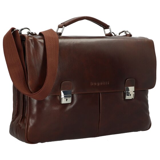 bugatti Romano Messenger Piel 44 cm Compartimento para portátil