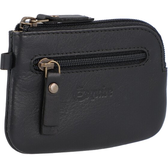 Esquire Estuche para llaves de Perú de cuero de 11 cm