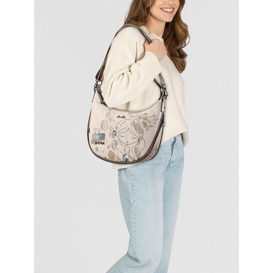 Anekke Olympia Bolsa de hombro 37 cm con pliegue de expansión