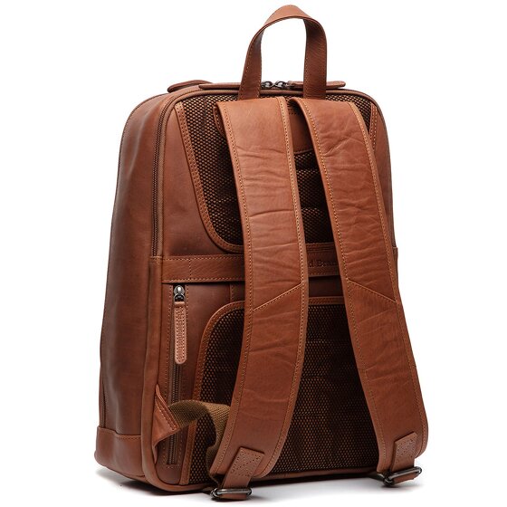 The Chesterfield Brand Wax Pull Up Mochila de negocios Piel 39 cm Compartimento para el portátil