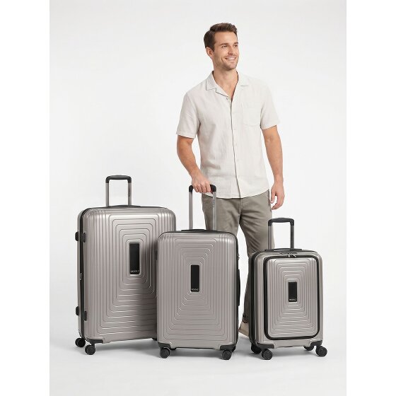 Redolz Essentials 14 4 ruedas Set de maletas 3 piezas Con fuelle expandible
