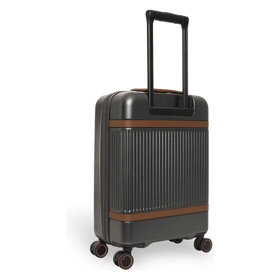 The Chesterfield Brand Zuna 4 ruedas Carro de la cabina S 55 cm Compartimento para el portátil