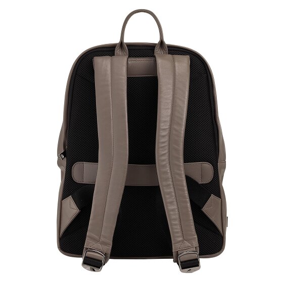 DuDu New York Mochila de día Piel 41 cm Compartimento para el portátil