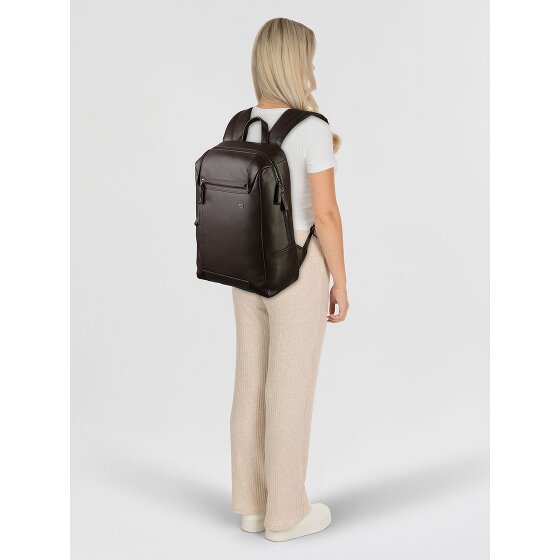 Piquadro Japan Nishi Mochila de día Piel 42 cm Compartimento para el portátil
