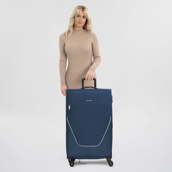 Stratic taska Trolley de 4 ruedas L 76 cm con pliegue extensible
