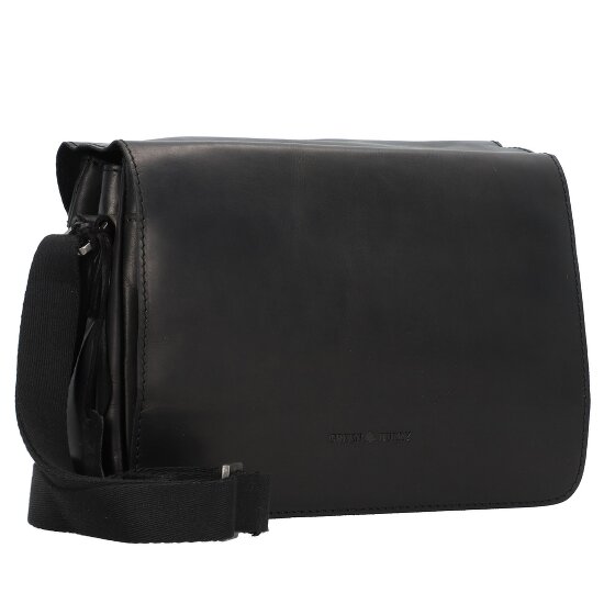 Greenburry Pure Black Bolsa de hombro Piel 25 cm