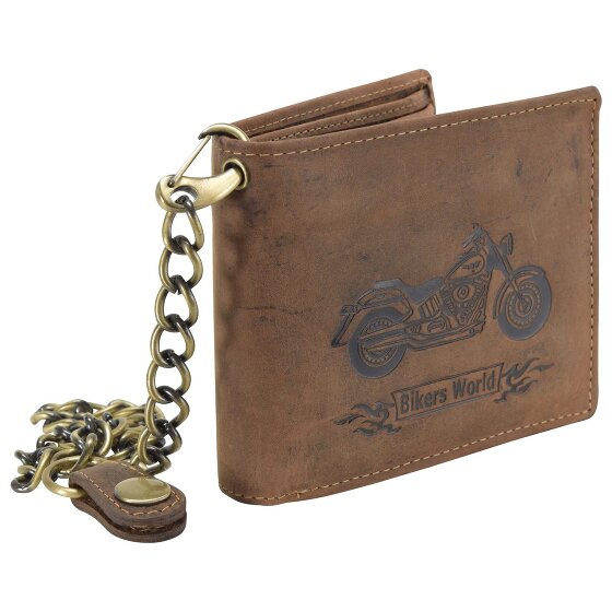 Greenburry Cartera Vintage Bike Piel 12 cm