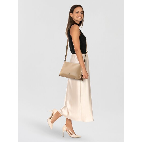 PINKO Triplet Bolsa de hombro Piel natural 26 cm