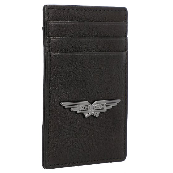 Police PT150-08536 Tarjetero piel 7 cm con pinza para billetes