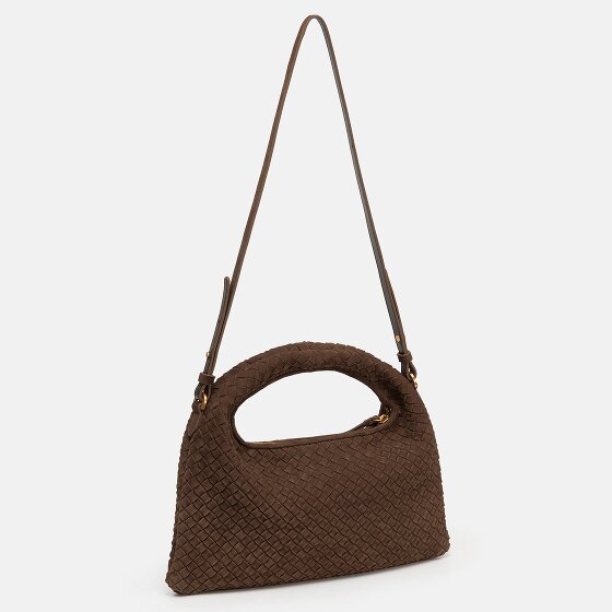 LES VISIONNAIRES Sadie Weave Bolso Piel 37 cm