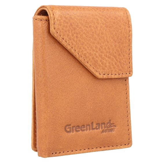 Greenland Nature Cartera Nature de cuero RFID 7 cm