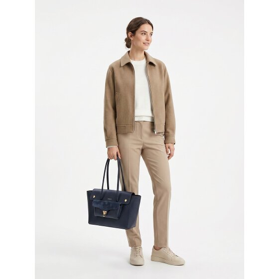Coccinelle Double Beat Bolsa de hombro Piel natural 33 cm