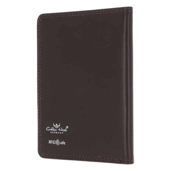 Golden Head Estuche para tarjetas de identidad Polo RFID Cuero 9 cm