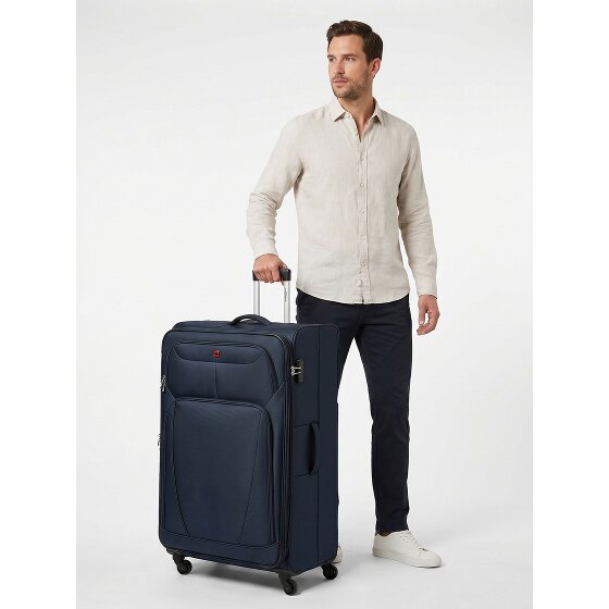 Wenger Trolley Beaumont de 4 ruedas XL, 87 cm, tamaño especial con fuelle expandible