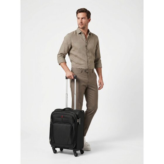 Wenger Beaumont 4 ruedas Carro de la cabina S 54 cm con pliegue de expansión