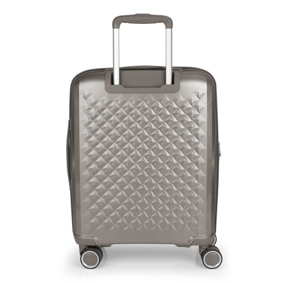 Gabol Queens 4 ruedas Juego de maletas 4 piezas con pliegue de expansión