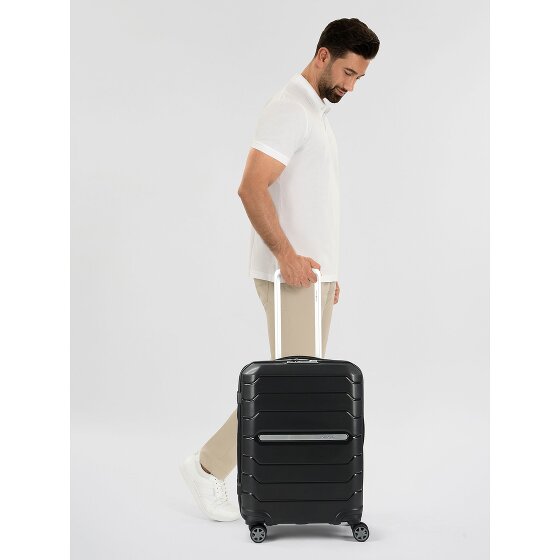 Samsonite Flux 4 ruedas Carro de la cabina 55 cm con pliegue de expansión