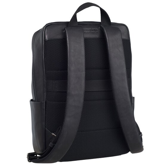 Leonhard Heyden Mochila Hamburgo Piel 40 cm Compartimento para portátil