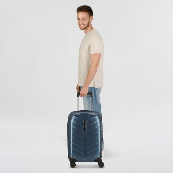 Samsonite Attrix 4 ruedas Carro de la cabina 55 cm con pliegue de expansión