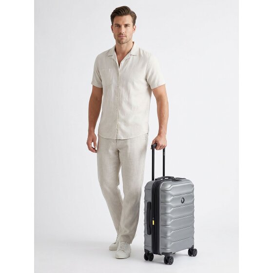 Delsey Paris Meteor 4 ruedas Trolley de cabina 55 cm Con asa expansible