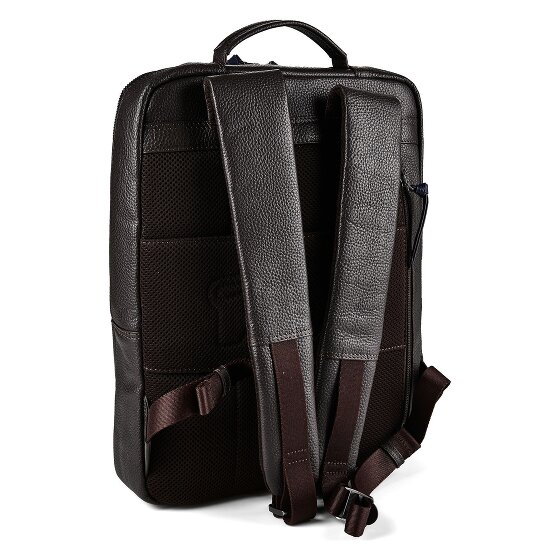 Braun Büffel Novara Mochila de negocios Piel natural 40 cm Compartimento para laptop
