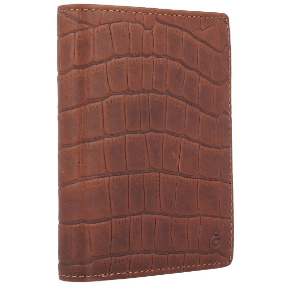 Esquire Croco Cartera Protección RFID Piel 10 cm