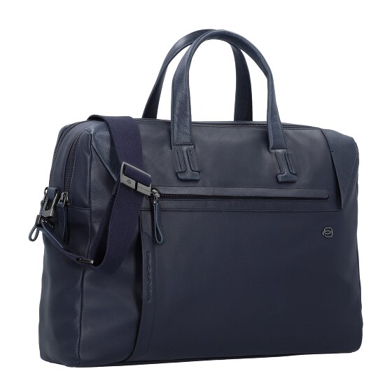 Piquadro Maletín Piel 43.5 cm Compartimento para el portátil