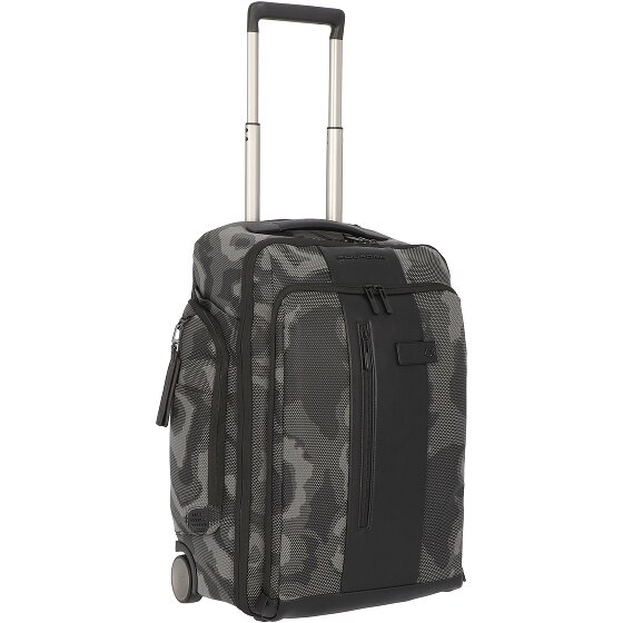 Piquadro Mochila Trolley Brief de 2 ruedas Compartimento para portátil de 53 cm