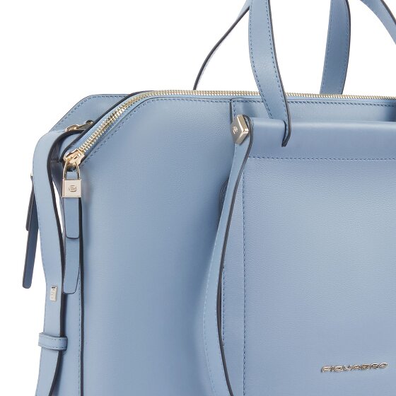 Piquadro Bolsa para portátil Circle de cuero Compartimento para portátil de 40 cm