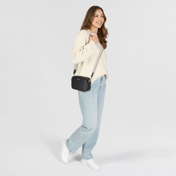 Karl Lagerfeld Ikon Bolsa de hombro Piel 22 cm