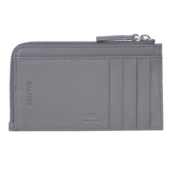 Maître Ellern Estuche para tarjetas de crédito Protección RFID Piel 13 cm
