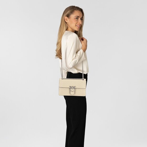 PINKO Love One Bolsa de hombro Piel 26 cm