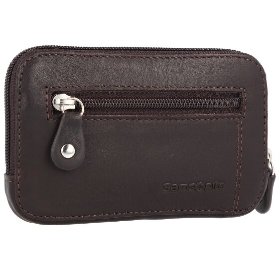 Samsonite Estuche para llaves Attack 2 de cuero de 13 cm