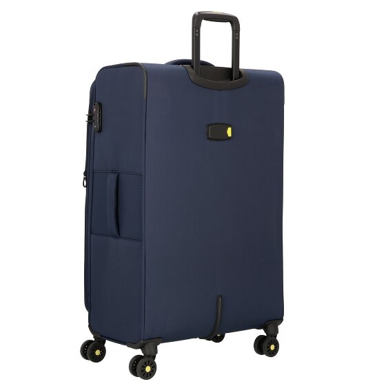 d&n Travel Line 9704 4 ruedas Trolley L 78 cm Con fuelle expandible