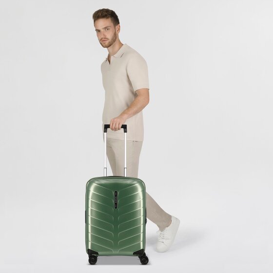 Samsonite Attrix 4 ruedas Carro de la cabina 55 cm con pliegue de expansión