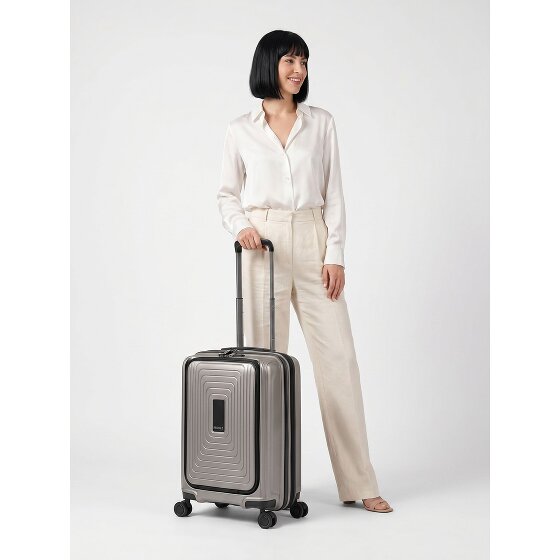 Redolz Essentials 14 4 ruedas Trolley de cabina S 55 cm Compartimento para laptop Con fuelle expandible