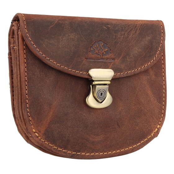 Greenburry Cartera vintage de cuero 11,5 cm