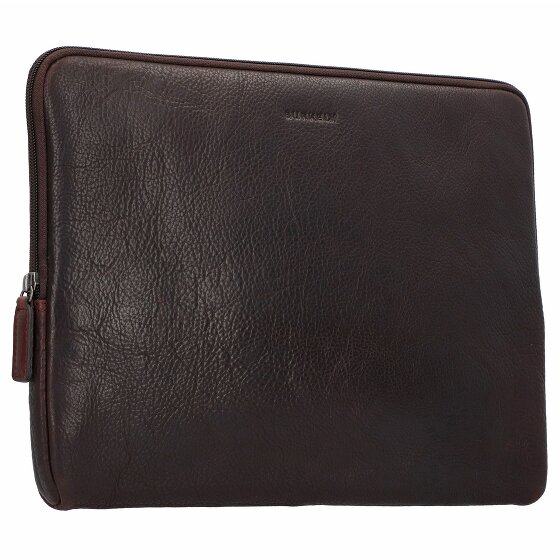 Burkely Funda para portátil de piel Avery antigua 35 cm