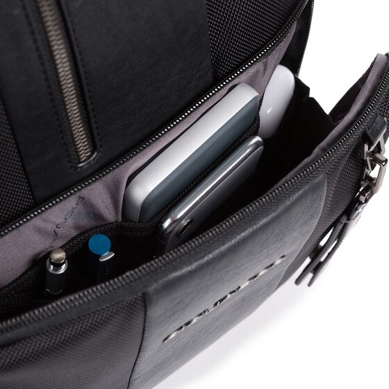 Piquadro Carta Mochila RFID 42 cm Compartimento para portátil