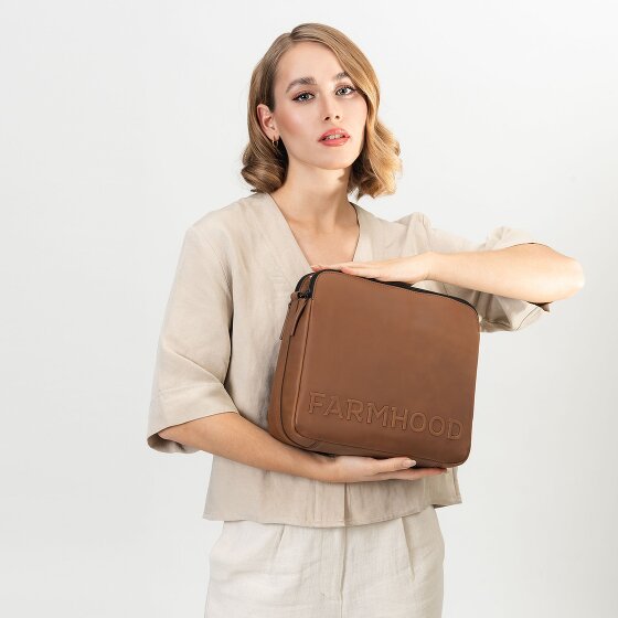 Farmhood Nashville XL bandolera 2 compartimentos piel 29 cm